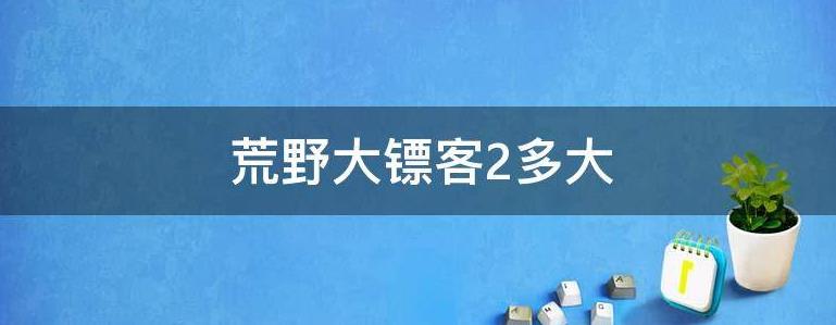 荒野大镖客2内存大小一览